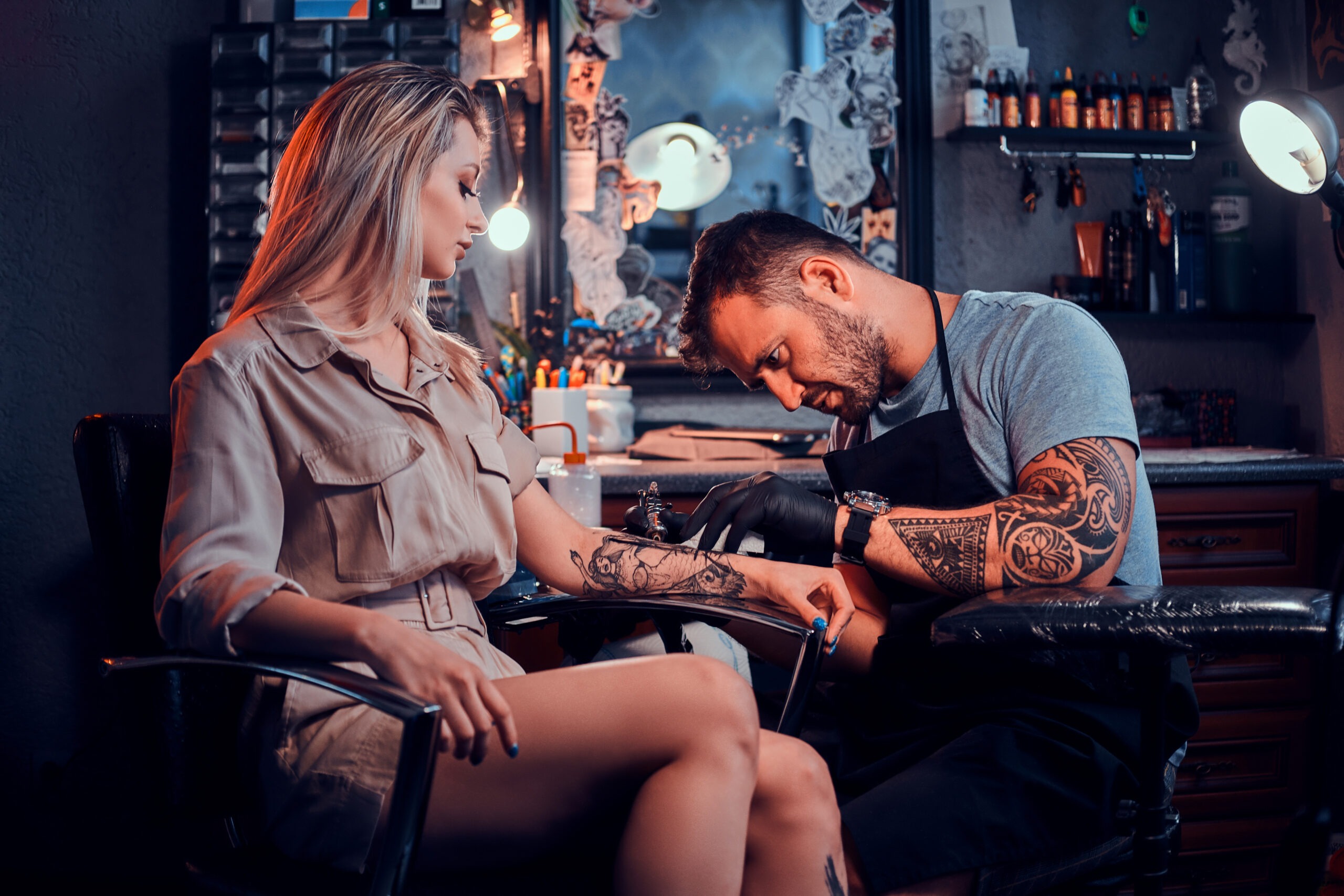 Tattoo Studio Video Editing