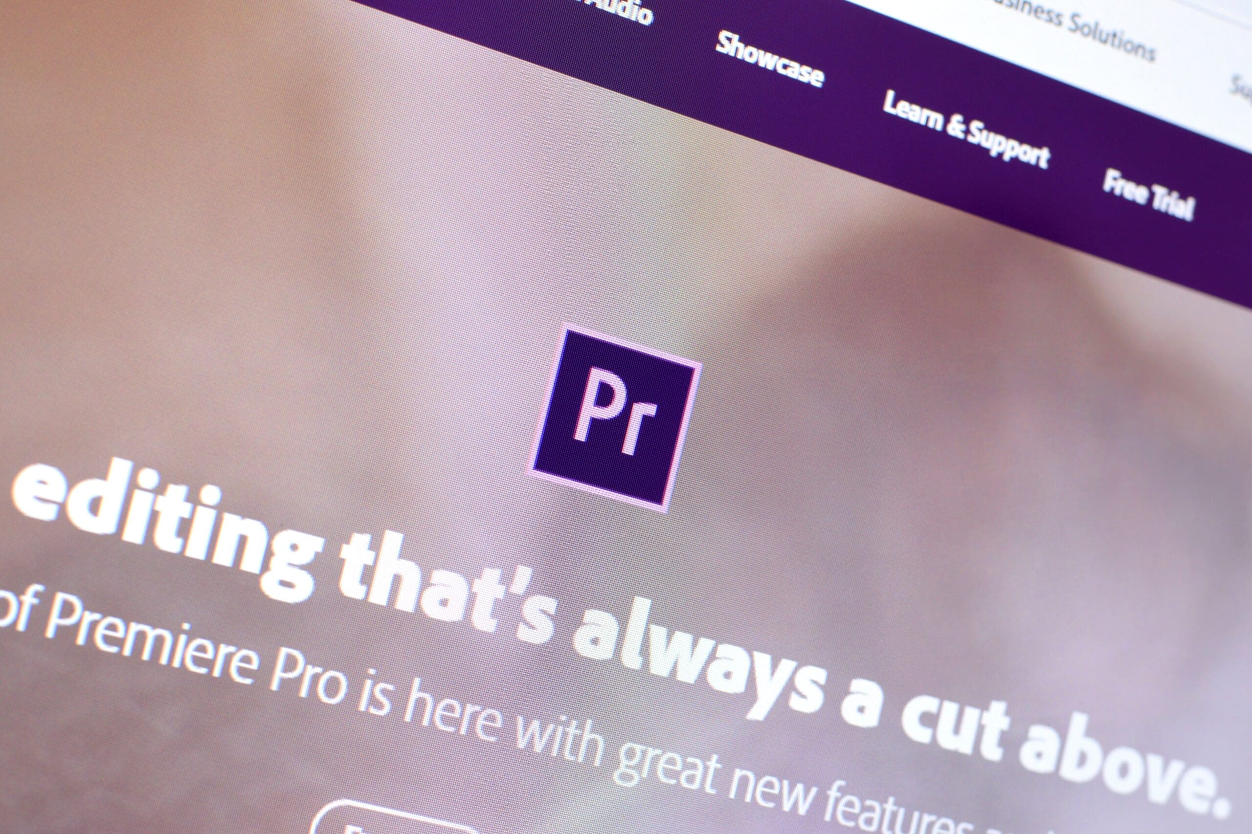 Adobe Premiere Pro Editing Service