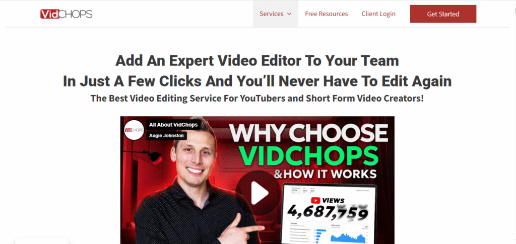 Top 10 Best Video Editing Service Providers You Should Hire in 2026 7 videochops